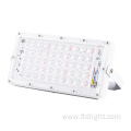 Garden rgbw floodlight with bead point lens